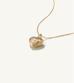 Gold chain with Heart pendant